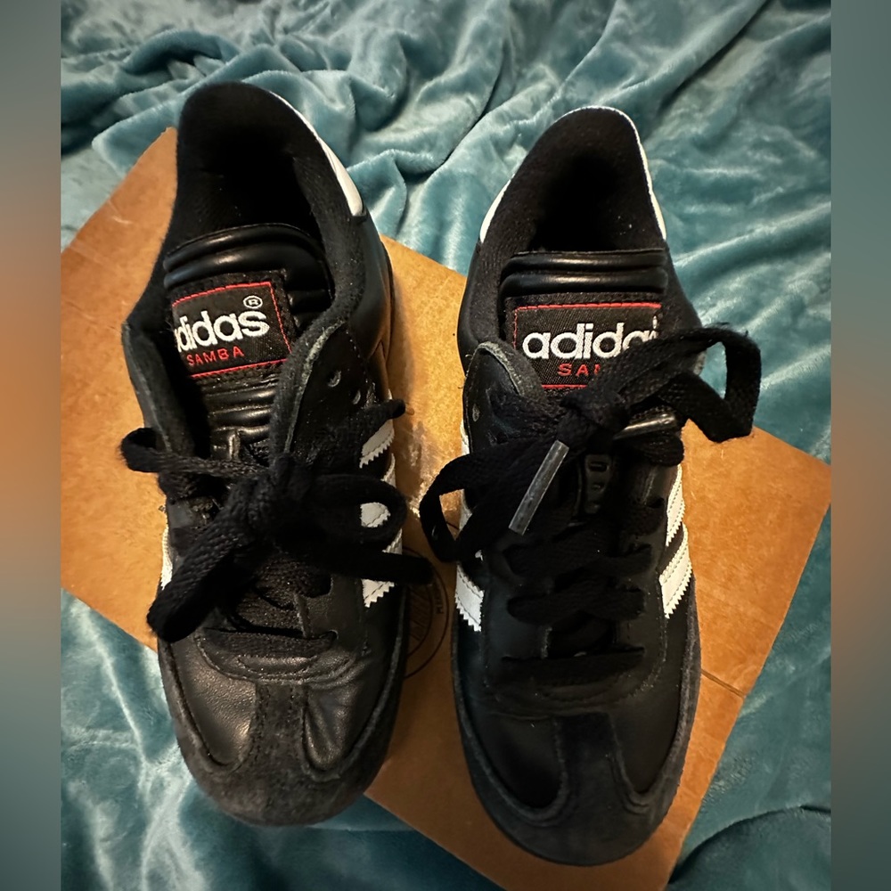 adidas Kids Black and White Sneakers